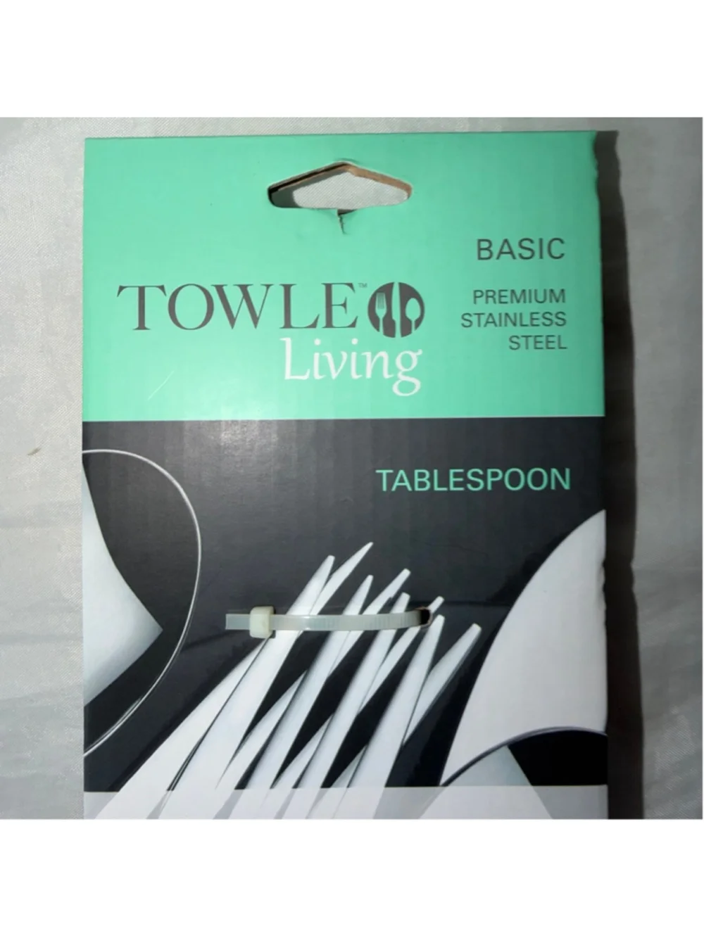NIP Towle Living Basic Premium Stainless Steel Tablespoon Serving Spoon